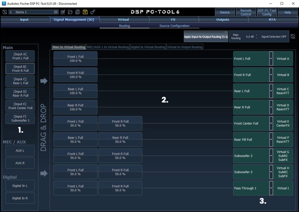 ATF DSP PC-Tool 6 - Powerset